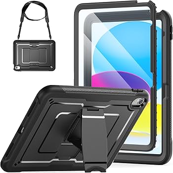 Amazon.co.jp: SEYMAC stock iPad A16 第11世代/第10世代専用ケース 耐